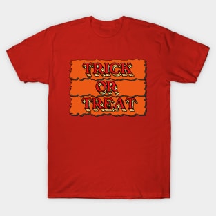 trick or treat vintage custom T-Shirt